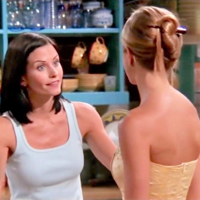 Friends: The One Where Rachel Wears A Hair Stick for the First Time