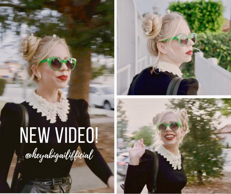 Want to smile today? Check out @heyabigailofficial's Tidal Hair Stick Video