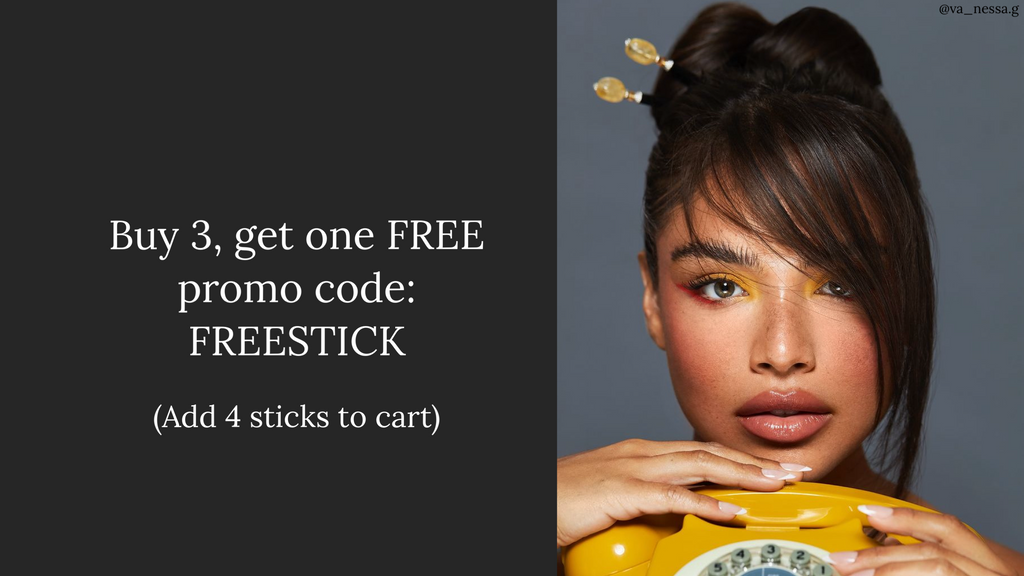 Use Promo Code FREESTICK for buy 3 get one free