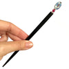 A full shot of the Charlotte Tidal Hair Stick made with the large base