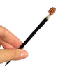 A full picture of the Eve Tidal Hair Stick made from pink mother of pearl shell beads.