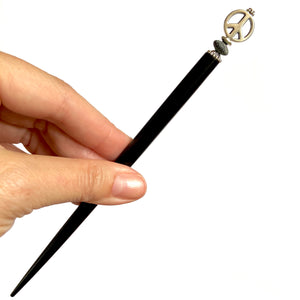 The large size of the Freedom Hair Stick