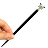 The large size  of the Mariposa Hair Sticks made from cloisonne butterfly beads